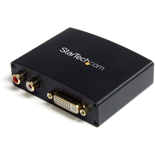 StarTech.com Signalwandler - Funktionen: Signalumwandlung, Audioaufnahme - 1920 x 1080 - HDMI - DVI - Audio Line-In
