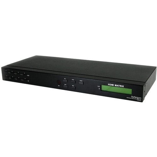 StarTech.com VS440HDMI. Produkttyp: AV-Matrix-Umschalter, Maximale Auflösung: 1920 x 1200 Pixel. Housing colour: Schwarz, 