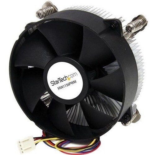 StarTech.com FAN1156PWM. Typ: Kühler. Spannung: 12 V. Produktfarbe: Schwarz