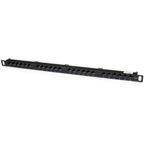 StarTech.com PANELHU24. Stecker: RJ-45, Cable types supported: Cat5e. Produktfarbe: Schwarz, Montage: Rackeinbau, Rack-Kap