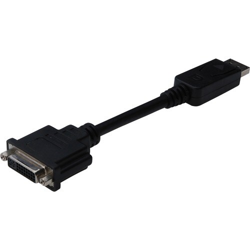 Digitus 15 cm DisplayPort/DVI Videokabel für Audio-/Video-Gerät, PC, Notebook, Monitor - Zweiter Anschluss: 1 x 29-pin DVI