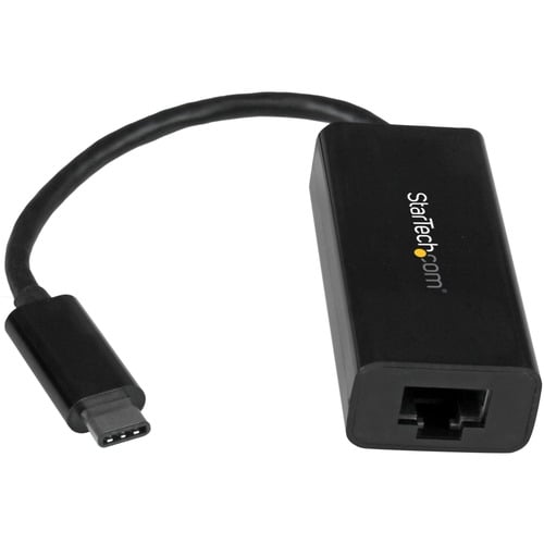 StarTech.com US1GC30B, Kabelgebunden, USB, Ethernet, 5000 Mbit/s, Schwarz