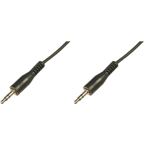 Assmann 2,50 m Klinke Audiokabel für Audiogerät - Zweiter Anschluss: 1 x Mini-phone Stereo Audio - Male - Abschirmung - Sc