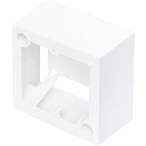 Digitus DN-93804 Montagebox - Pure White - Plastik, Druckguss, Acrylnitril-Butadien-Styrol (ABS) - 1