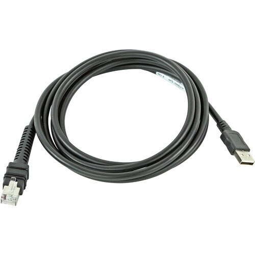 Zebra 2,13 m USB Datentransferkabel - Erster Anschluss: USB - Abschirmung