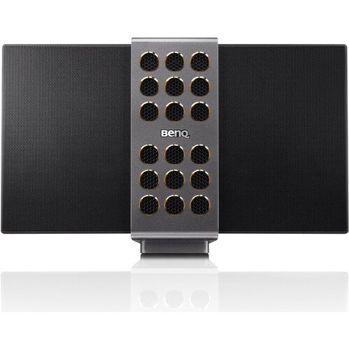 BenQ treVolo Tragbar Bluetooth Lautsprechersystem - Silber - 60 Hz bis 20 kHz Frequenzgang - Aufladbarer Akku - USB