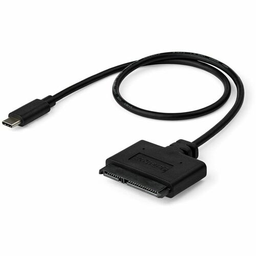 StarTech.com USB C To SATA Adapter - for 2.5" SATA Drives - UASP - External Hard Drive Cable - USB Type C to SATA Adapter 