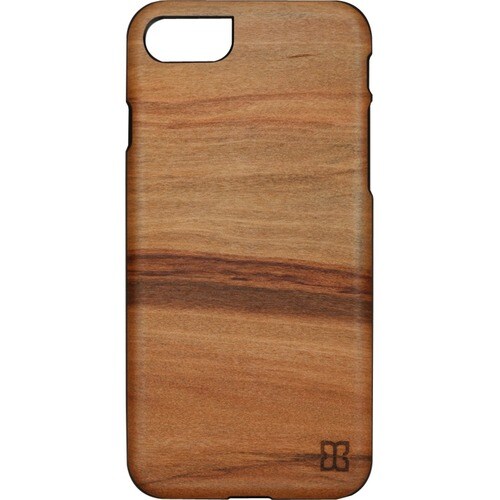 Man&Wood iPhone 7 Slim Cappuccino - For Apple iPhone 7 Smartphone - Cappuccino, Black - Smooth - Scratch Resistant - Wood,