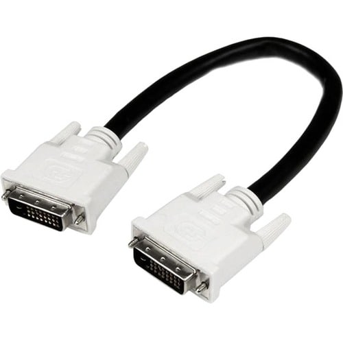 StarTech.com 1 m DVI Videokabel für Videogerät, Projektor, TV, Monitor - 1 - Zweiter Anschluss: 1 x 25-pin DVI-D (Dual-Lin