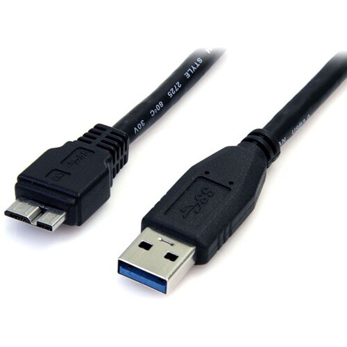StarTech.com 45,72 cm USB/USB Micro-B Datentransferkabel für Notebook, Mobile Festplatte, Kartenleser, PC - 1 - 5 Gbit/s -