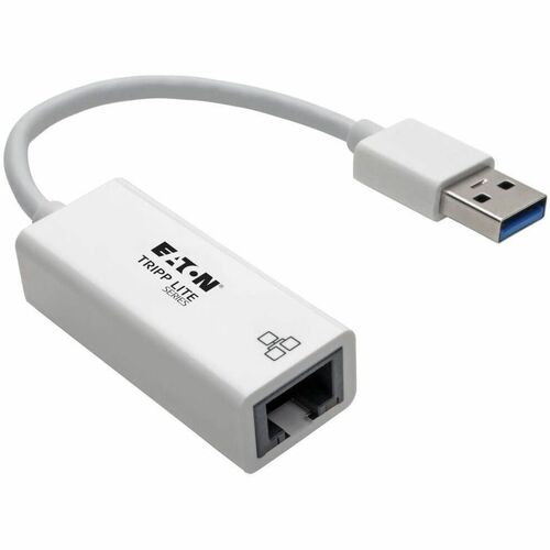 Carte Gigabit Ethernet pour Ordinateur - Tripp Lite by Eaton U336-000-GBW - 10/100/1000Base-T - Bureau - USB 3.0 - 1 - Pai
