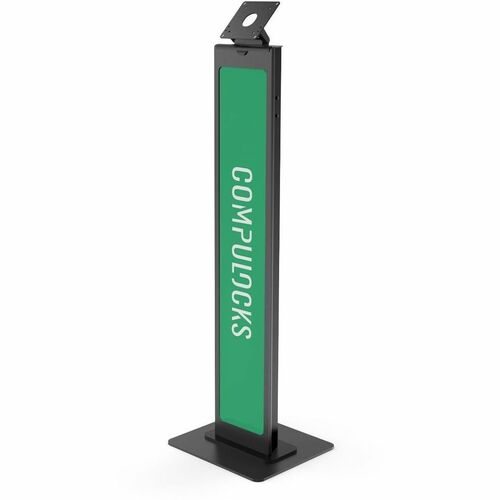 Compulocks Brand Me Floor Stand - Supporto da Pavimento con pannello personalizzabile - Alluminio - Nero - VESA 100x100 mm
