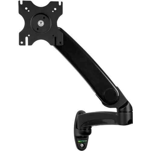 StarTech.com ARMPIVWALL Mounting Arm for Monitor, TV, Curved Screen Display - Black - Height Adjustable - 1 Display(s) Sup