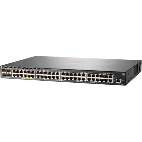 Commutateur de niveau 3 HPE 2930F 48G PoE+ 4SFP 48 Ports Gérable - 10 Gigabit Ethernet, Gigabit Ethernet - 10/100/1000Base