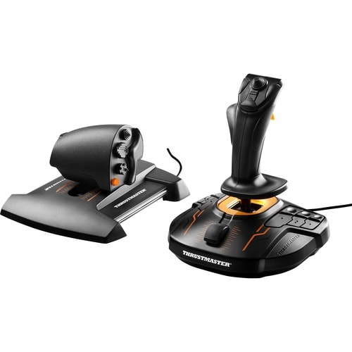 Thrustmaster T16000M FCS HOTAS - Cable - PC - Orange