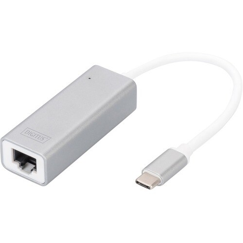 Digitus DN-3024 Gigabit Ethernet Card for Notebook - 10/100/1000Base-T - Desktop - USB 3.0 Type C - 1 Port(s) - 1 - Twiste