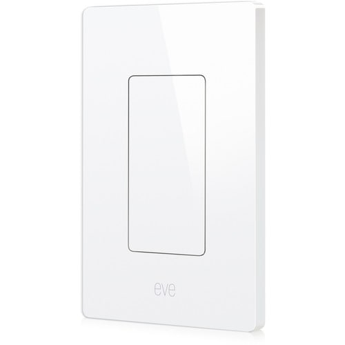 Eve Light Switch - Tap Switch - Light Control - Siri, Apple HomeKit Supported - 120 V AC - 1.80 kW