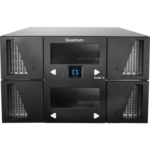 Quantum Scalar i6 Bandbibliothek-Steuermodul50 x Kassettensteckplatz - 6U - Rackmount - Fibre Channel - Netzwerk (RJ-45)