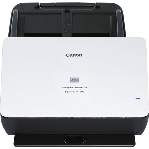 Canon imageFORMULA ScanFront 400 Sheetfed Scanner - 600 dpi Optical - 24-bit Color - 45 ppm (Mono) - 45 ppm (Color) - Dupl