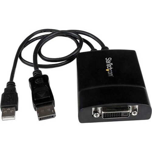 StarTech.com DisplayPort/DVI/USB Video-/Datenübertragungskabel für Videogerät, Notebook, Projektor, MacBook, Monitor - 1 -