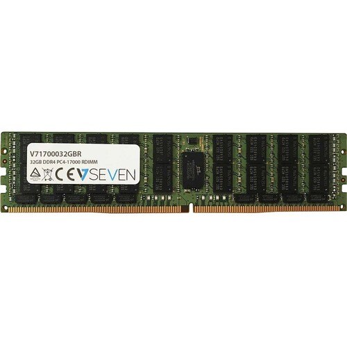 Modulo Memoria V7 - 32 GB - DDR4 SDRAM - 2133 MHz DDR4-2133/PC4-17000 - ECC buffered - CL15 - 288 pin - DIMM