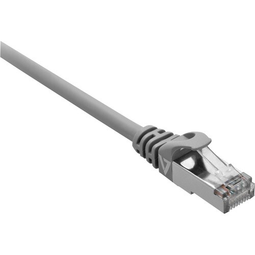 CAT7 FSTP 1M GREY RAW PATCH CABLE RJ45 W/ METAL SHIELDED