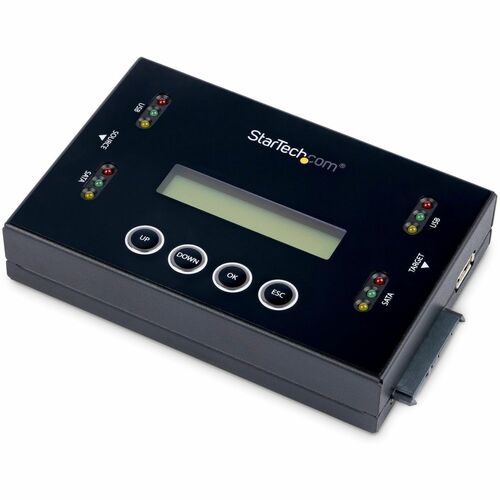 StarTech.com Hard Drive and USB Thumb Drive Duplicator/Eraser, USB Flash and SATA HDD/SSD Disk Cloner/Copier and Wiper, To