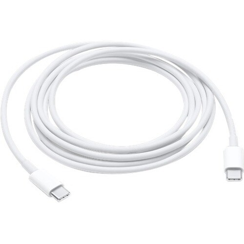Apple 2 m USB Datentransferkabel für MacBook, MacBook Pro, Stromadapter - Erster Anschluss: 1 x Typ C Stecker USB - Zweite