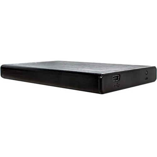 Vorago Enclosure HDD-102 Negro Dd 2.5 USB 2.0 SATA - 1 x HDD admitido - 1 x Bahía Total - 1 x Bahía 2,5" - Aluminio, Plástico