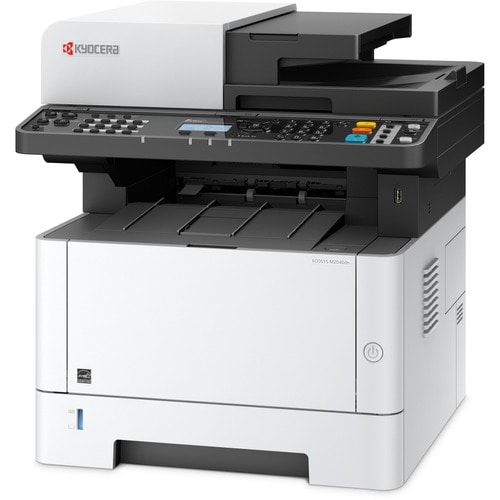 Kyocera Ecosys M2040dn Laser Multifunction Printer - Monochrome - Copier/Printer/Scanner - 40 ppm Mono Print - 9600 x 600 