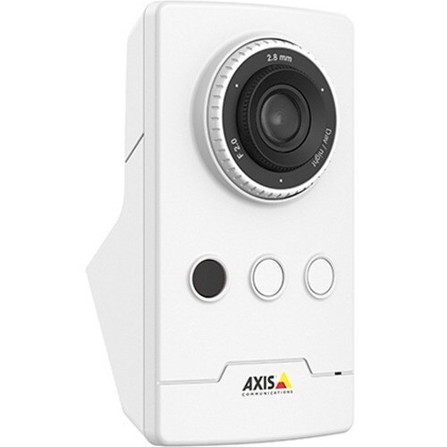 AXIS M1045-LW 2 Megapixel Indoor Full HD Network Camera - Monochrome, Color - Cube - 32 ft Infrared Night Vision - MJPEG, 