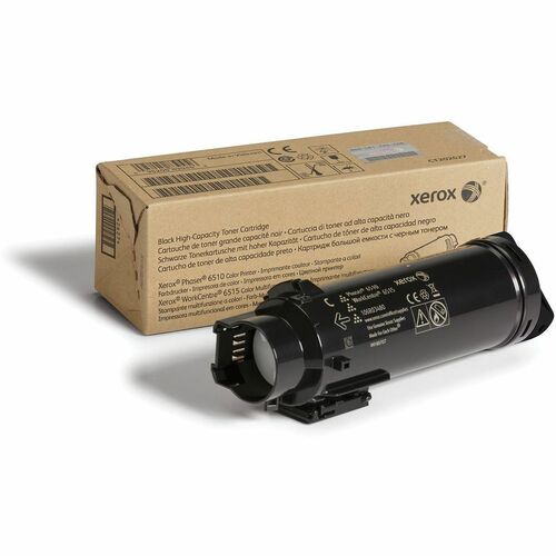 Xerox Genuine Phaser® 6510, WorkCentre® 6515 Black High capacity Toner Cartridge (5500 Pages) - 106R03480. Black toner pag