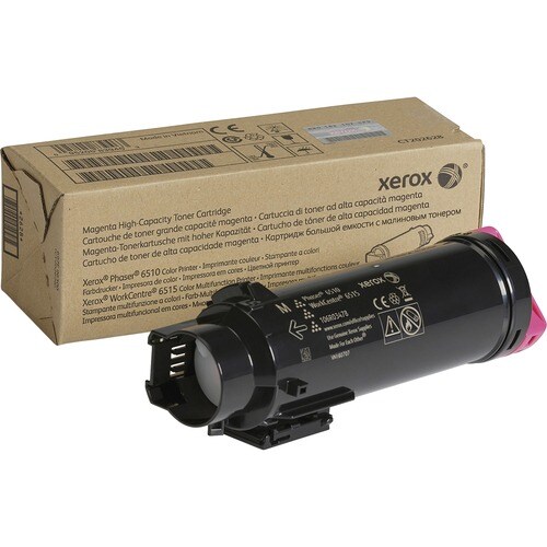 Xerox Original High Yield Laser Toner Cartridge - Magenta Pack - 2500 Pages