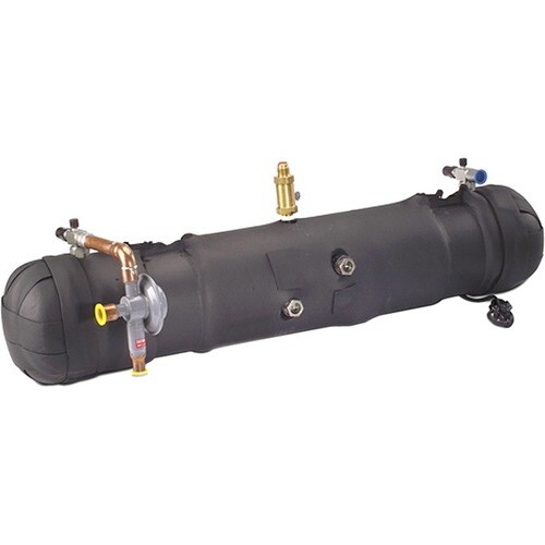 APC by Schneider Electric ACAC75015 Flooded Receiver - 23.9 cm Width x 66 cm Depth x 23.9 cm Height x 64 cm Length x 21.9 
