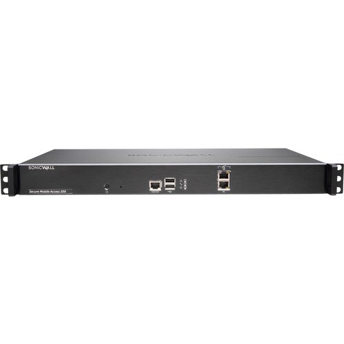 Sicurezza della rete/Dispositivo Firewall SonicWall SMA 200 - TAA Conforme - 2 Porta - 10/100/1000Base-T - Gigabit Etherne