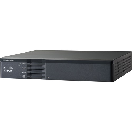Cisco 867VAE ADSL2+, VDSL2 Modem/Wireless Router - 5 x Network Port - USB - Fast Ethernet - VPN Supported - Desktop, Rack-