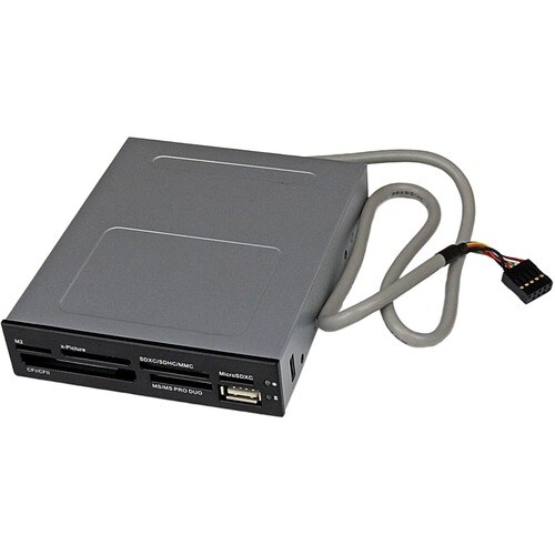 StarTech.com 22-in-1 Kartenleser - USB 2.0 - Intern - 1 - CompactFlash Type I, CompactFlash Type II, SD, miniSD, microSD, 