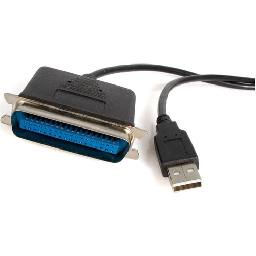 StarTech.com 1,83 m Parallel/USB Datentransferkabel für Drucker, PC, Computer - 1 - Zweiter Anschluss: 1 x 4-pin USB 2.0 T