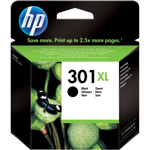 HP 301XL Tintenstrahl Tintenpatrone - Schwarz - Original - 1er Pack - Tintenstrahl - 1er Pack