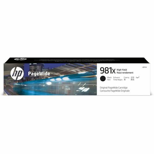 Cartuccia inchiostro Originale HP 981X (L0R12A) Alto Rendimento Page Wide - Nero - Confezione singola - 1 Unità - Alto Ren
