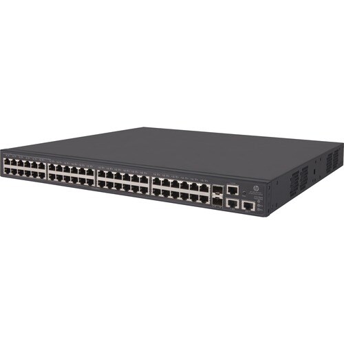 HPE 1950 1950-48G-2SFP+-2XGT-PoE+(370W) 50 Ports Manageable Ethernet Switch - Gigabit Ethernet, 10 Gigabit Ethernet - 10/1