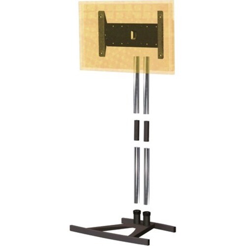 Unicol AZENITH Höhenverstellbar Monitorständer - Bildschirmgröße: Bis zu 70 Zoll (177,80 cm) - 60 kg TragfähigkeitDisplay 