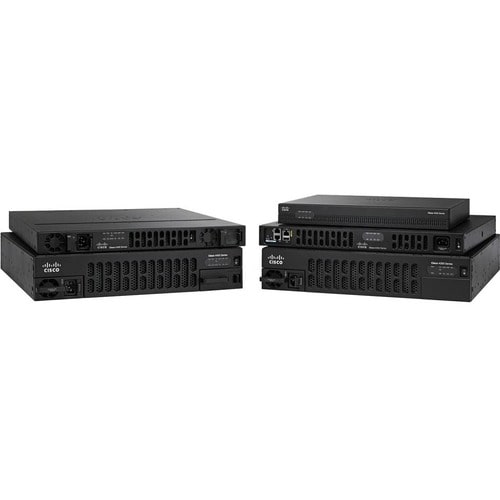 Cisco 4000 4431 Router - 4 Ports - 4 RJ-45 Port(s) - Management Port - 8.0 - 4 GB - Gigabit Ethernet - 1U - Rack-mountable