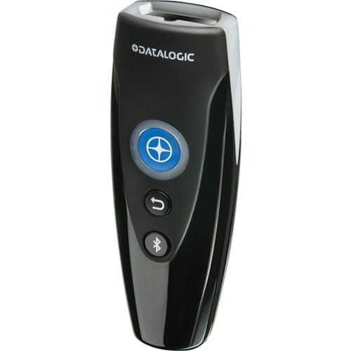 Rida - Lector de códigos de barras - Inalámbrico Bluetooth - Óptica: 1D/2D - Color: Negro - IP50 - (Kit que incluye: Lecto