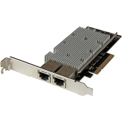 StarTech.com 2-Port PCI Express 10GBase-T Ethernet Network Card - with Intel X540 Chip - PCI Express x4 - 2.50 GB/s Data T