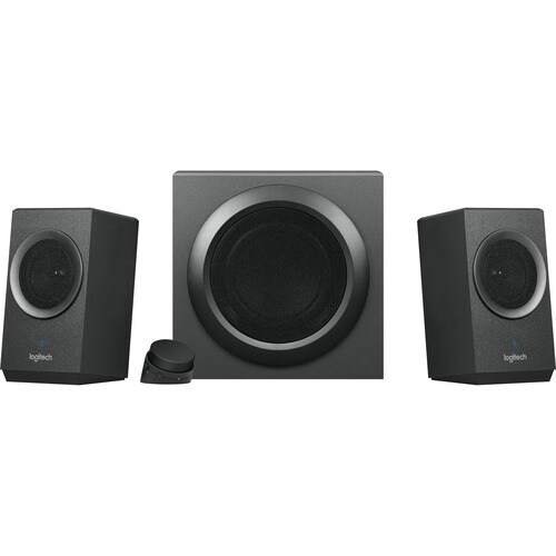 Logitech Z337 2.1 Bluetooth Speaker System - 40 W RMS - Black - Bluetooth - Wireless Audio Stream