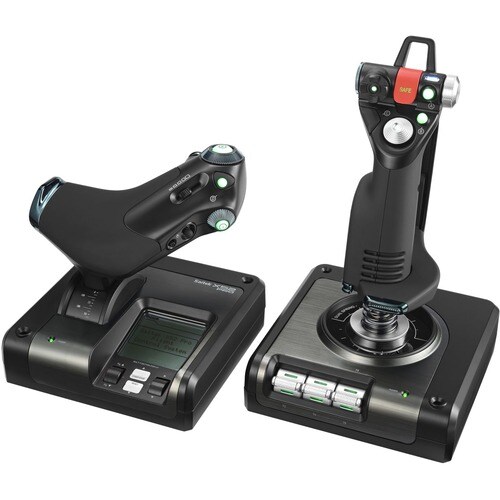 Saitek Pro Flight X52 Pro Gaming Joystick/Throttle - Cable - USB - PC