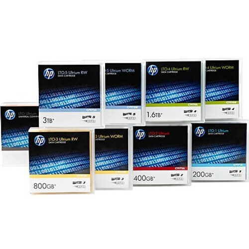 HPE Data Cartridge LTO-7 - Rewritable - Labeled - 20 Pack - 6 TB (Native) / 15 TB (Compressed)