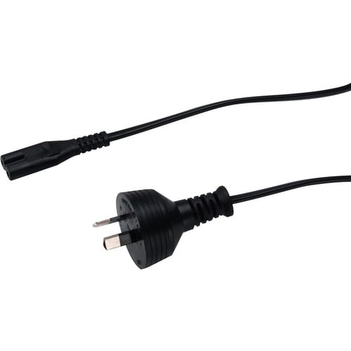 LEGEND Standard Power Cord - 2 m - Australia - For Notebook - AC Power / IEC 60320 C7 - 230 V AC / 2.50 A - Black