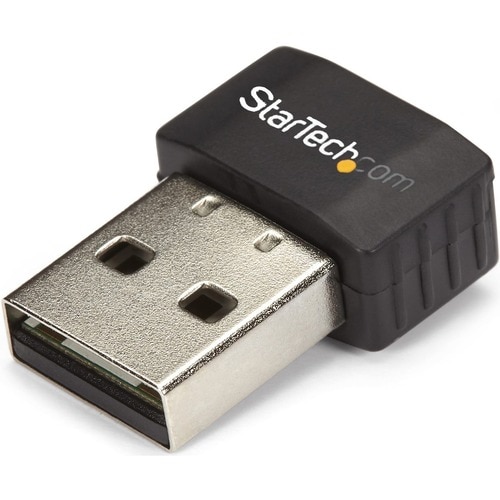 StarTech.com USB WiFi Adapter - AC600 - Dual-Band Nano USB Wireless Network Adapter - 1T1R 802.11ac Wi-Fi Adapter - 2.4GHz